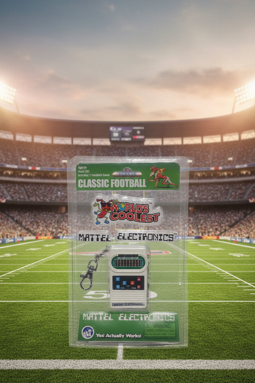 Mattel Football Keychain