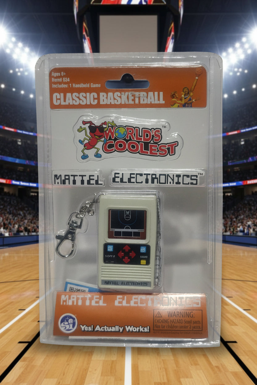 Mattel Basketball keychain
