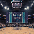 Charlotte Hornets Metal License Plate