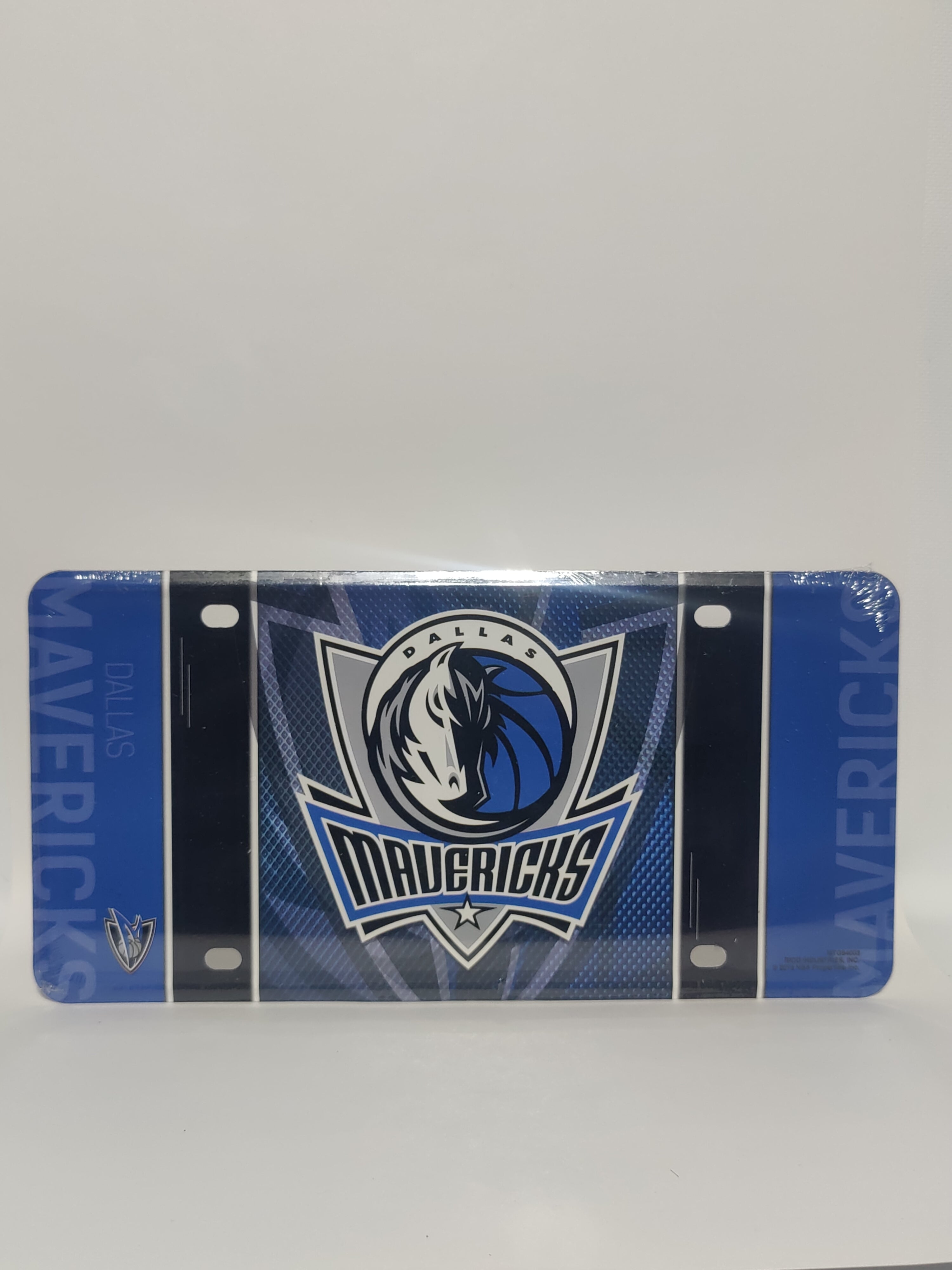 Dallas Mavericks Metal License Plate