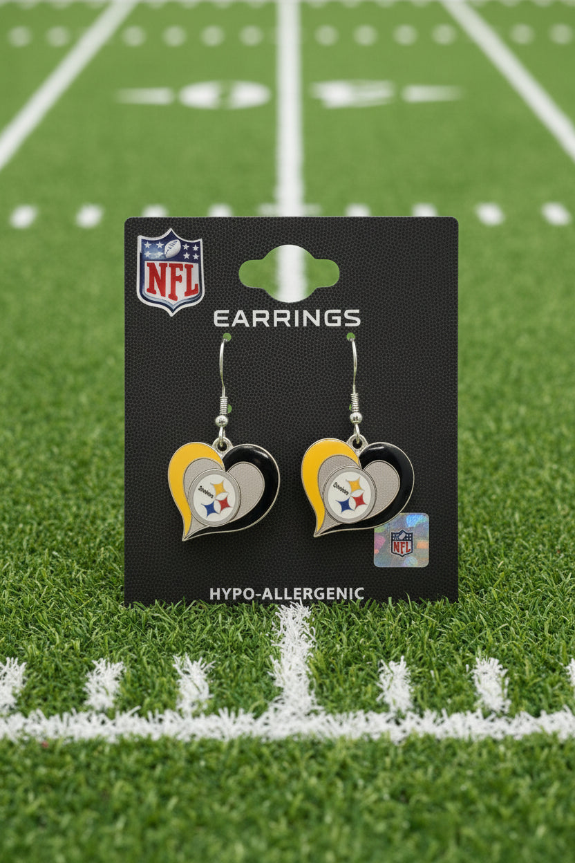 Pittsburgh Steelers Dangle Earrings