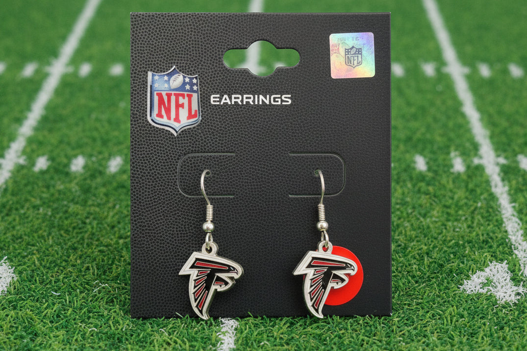 Atlanta falcons NFL Dangle Earrings