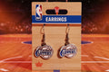 LA Clippers J Hook logo Earrings