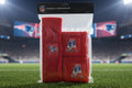 New England Patriots Headband and Wristband Set