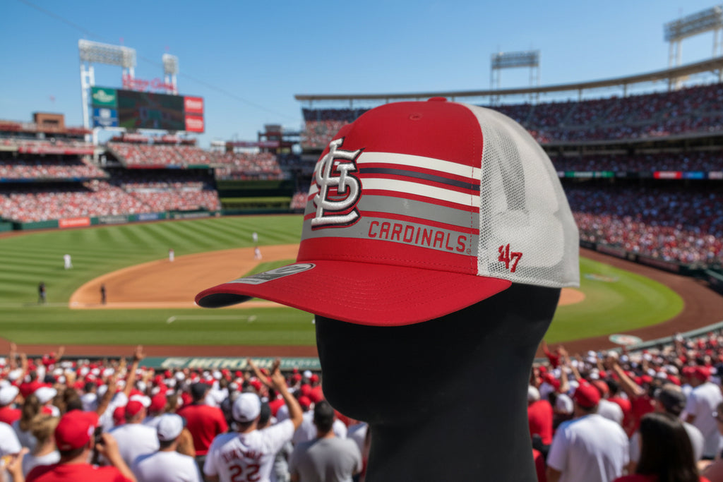 St Louis Cardinals Adjustable Mesh Snapback Hat
