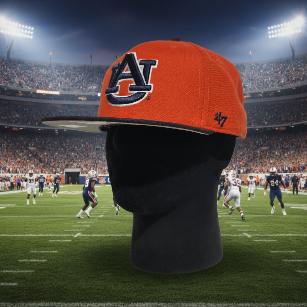 Auburn University AU Tigers NCAA 47 Brand adjustable Hat snapback