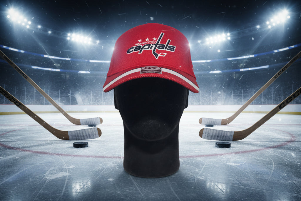 Washington Capitals NHL Red Jersey Solo Stretch Fit Hat