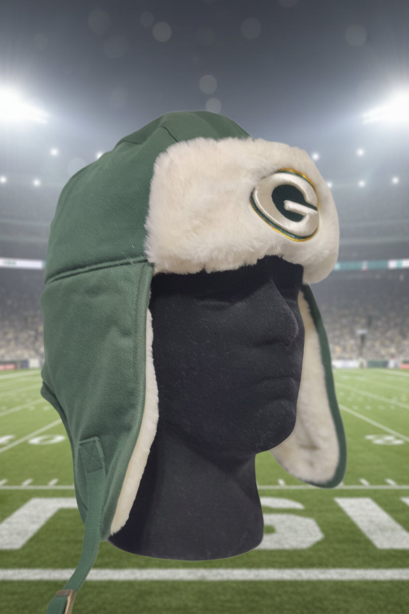 Green Bay Packers Trapper fleece hat