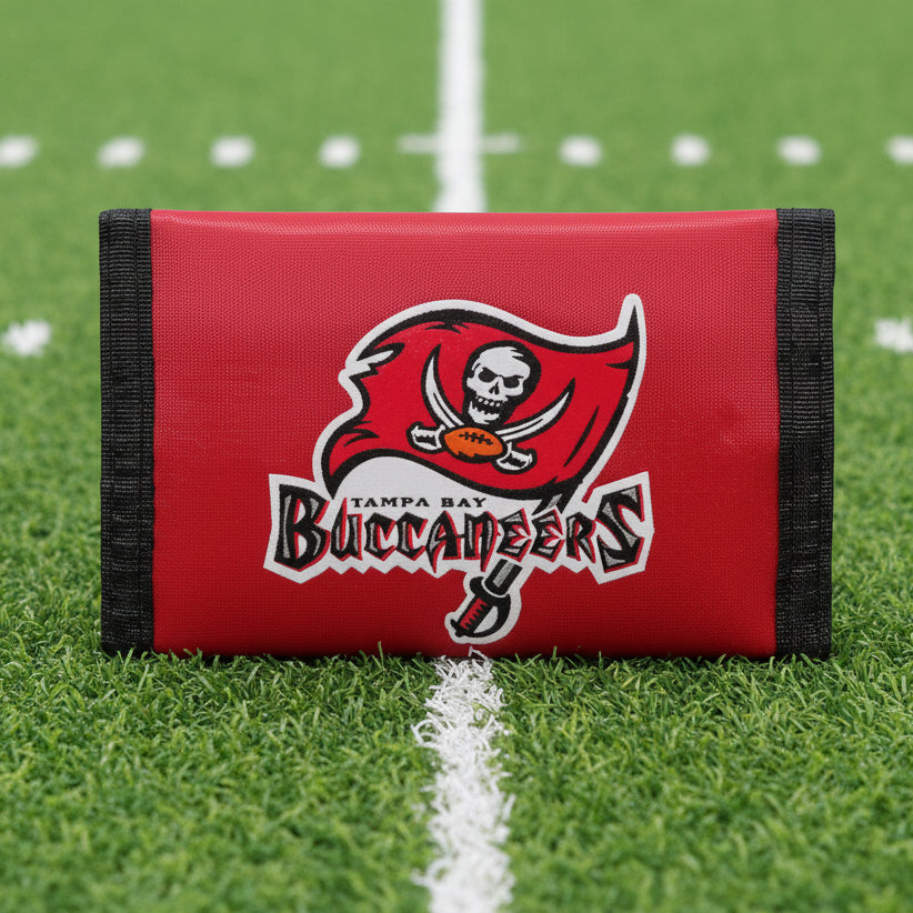 Tampa Bay Buccaneers Nylon Trifold Wallet