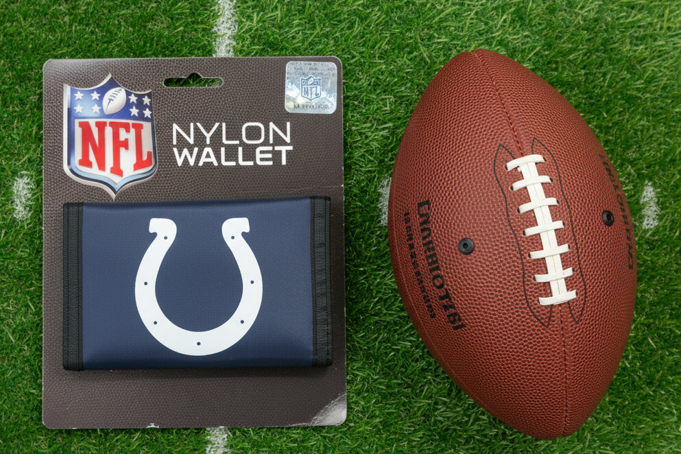 Indianapolis Colts Nylon Trifold Wallet