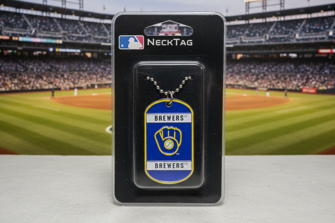 Milwaukee Brewers Neck Tag