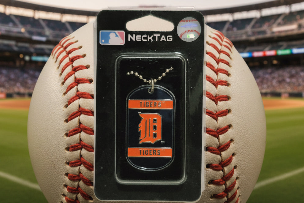 Detroit Tigers Neck Tag